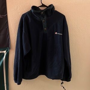 Vintage 90s champion fleece sweatshirt pullover Patagonia style